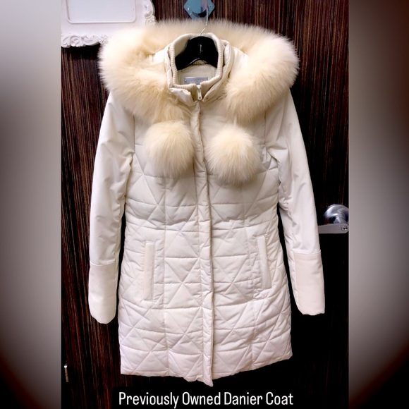 White Daniel Classic Coat - Picture 1 of 1